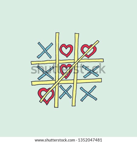 hearts printed tee ,typography lettering for t shirt vector illustration - Vector