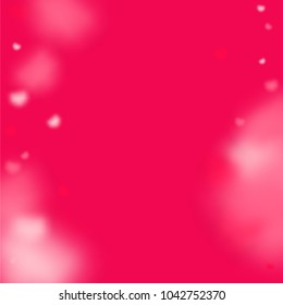 Hearts Random Background. St. Valentine's Day.   Romantic Scattered Hearts Wallpaper. Love. Light, Bokhe, Magic Clouds, Moments.

 Element of Design for Cards, Banners, Posters, Flyers. 
