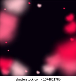 Hearts Random Background. St. Valentine's Day.   Romantic Scattered Hearts Design Element. Love. Light, Bokhe, Magic Clouds, Moments.

 Design for Weddings, Anniversary, Mother's Day. 
