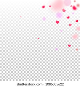 Hearts Random Background. St. Valentine's Day.   Romantic Scattered Hearts Texture. Love. Light, Bokhe, Magic Clouds, Moments.

 Design for Weddings, Anniversary, Mother's Day. 
