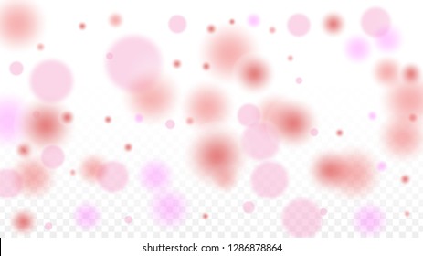 Hearts Random Falling Background. St. Valentine's Day pattern. Romantic Scattered Hearts Design Element. Love. Sweet Moment. Gift. Cute Element of Design for Anniversary.