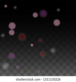 Hearts Random Falling Background. St. Valentine's Day pattern. Romantic Scattered Hearts Design Element. Vector Illustration. Cute Element of Design for Banners.