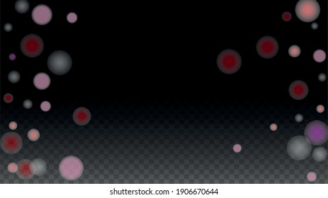 Hearts Random Falling Background. St. Valentine's Day pattern. Romantic Scattered Hearts Texture. Vector Illustration. Cute Element of Design for Sales or Celebration.