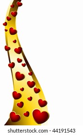 Hearts Ribbon