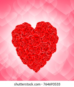 Hearts of roses