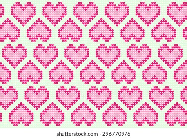 Hearts Seamless Patterm