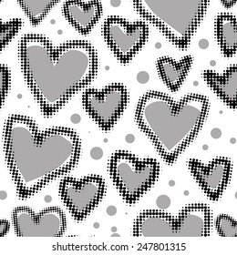 Hearts Seamless Pattern