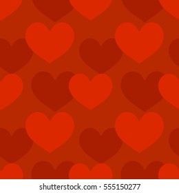 Hearts seamless pattern for fabric and Wallpapers.Vector illustration.