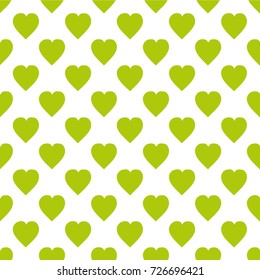 Hearts seamless pattern. Flat Scandinavian style for print on fabric, gift wrap, web backgrounds, scrap booking, patchwork  Vector illustration Seamless background