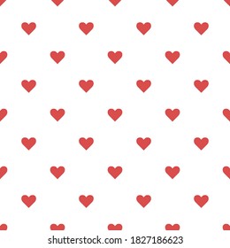 Hearts seamless pattern. heart design wallpaper. valentine wrap. Ornament can be used for Gift wrapping paper, pattern fills, web page background,surface textures and fabrics.