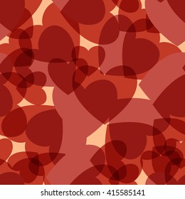 Hearts seamless pattern. Love pattern. Hearts pattern