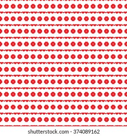 Hearts Seamless Pattern. Valentines day seamless pattern with red hearts.