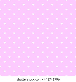 Hearts seamless pattern vector