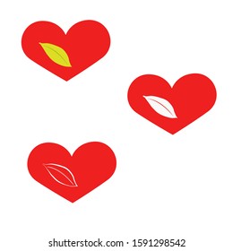 hearts set for design. hearts set for the holiday
