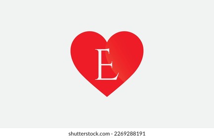 Hearts shape. Red heart sign letters. Valentine icon and love symbol. Romance love with heart sign and letters. Gift red love