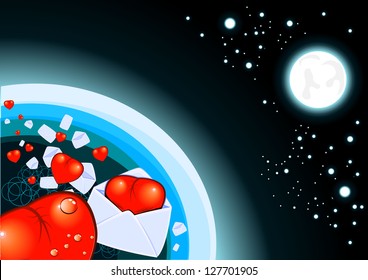 hearts in space