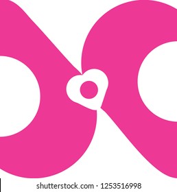 Hearts symbolic Logo
