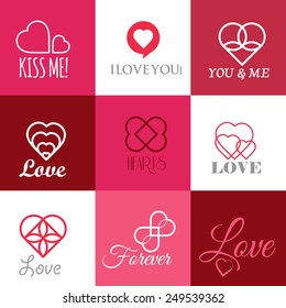 hearts and symbols, symbols of love