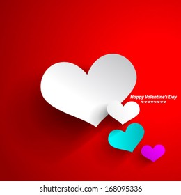 Hearts for Valentines Day Background