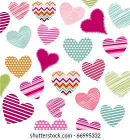 hearts valentine's icons