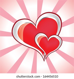 Hearts vector