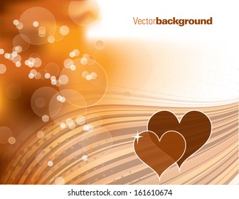 Hearts. Vector Background. Abstract Eps10 Design.