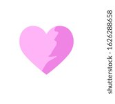 Hearts vector in EPS form. Heart vector illustration. Linear flat heart symbol design.