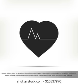 hearts vector icon