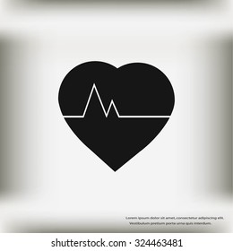 hearts vector icon