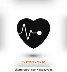 hearts vector icon