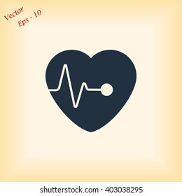 hearts vector icon