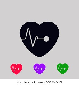 hearts vector icon