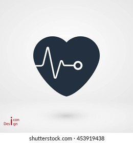 hearts vector icon