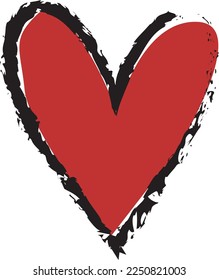 Colección de iconos vectoriales del corazón. Símbolos románticos de San Valentín.