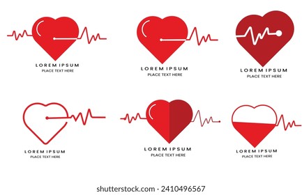 hearts vector icon set, valentine day love icon, hearts