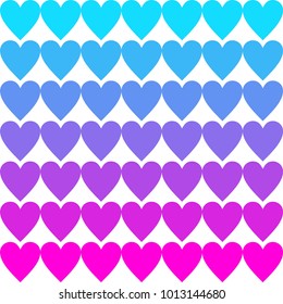 Hearts. Vector illustration