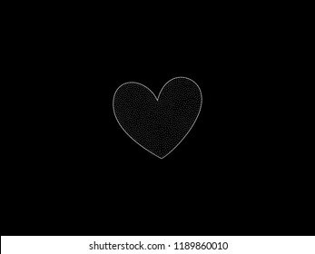 hearts vector illustration