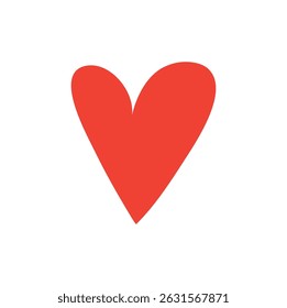 Hearts vector set on white background