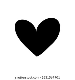Hearts vector set on white background