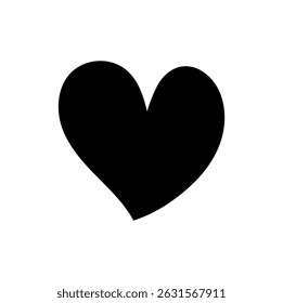 Hearts vector set on white background