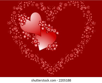 hearts within a heart