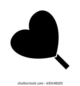 heartshape lollipop icon