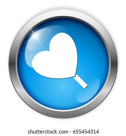 heartshape lollipop icon