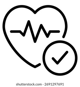 Heart-shaped apple icon with a simple leaf.