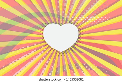 Heart-shaped graphics for background use for couples
