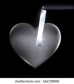 heart-stone and blade