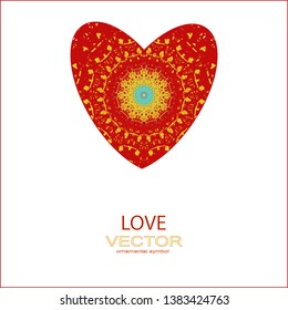 Heart.Vector elements.Valentines
color.Vector love design illustration.