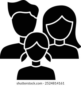 Heartwarming Family Icon Representing Love, Togetherness, and Support, Perfect for Celebrating Family Bonds, Cherished Moments, and the Importance of Relationships in Life