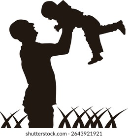 Heartwarming Father's Day art featuring emotional and creative illustrations that celebrate the love, strength, and guidance of fathers. Perfect for greeting cards, social media, and gift designs.
