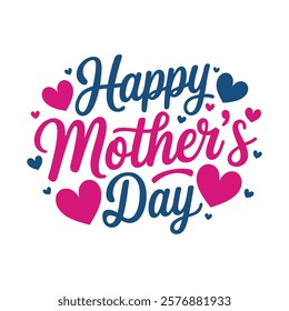 A heartwarming silhouette of a mother and child reaching towards a floral Mother's Day graphic, conveying love and celebration.